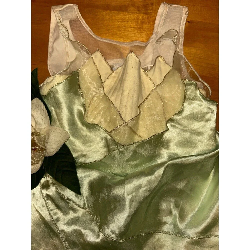 Girls Disney Brand Tiana and Rapunzel Costumes Sizes 4-6
